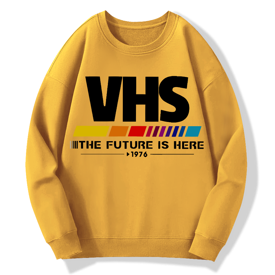 Video Homepage System Cotton Pullover Sweatshirt
