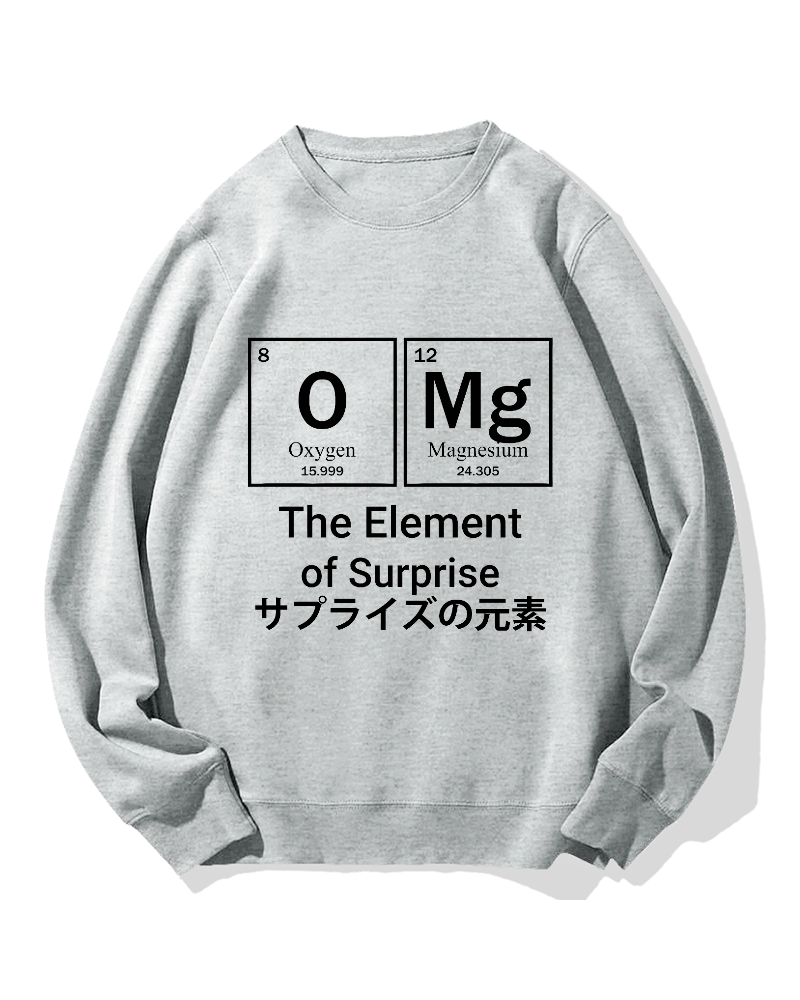 The Element of Surprise Cotton Sweatshirt