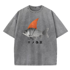 Fish Disguise Washed T-Shirt