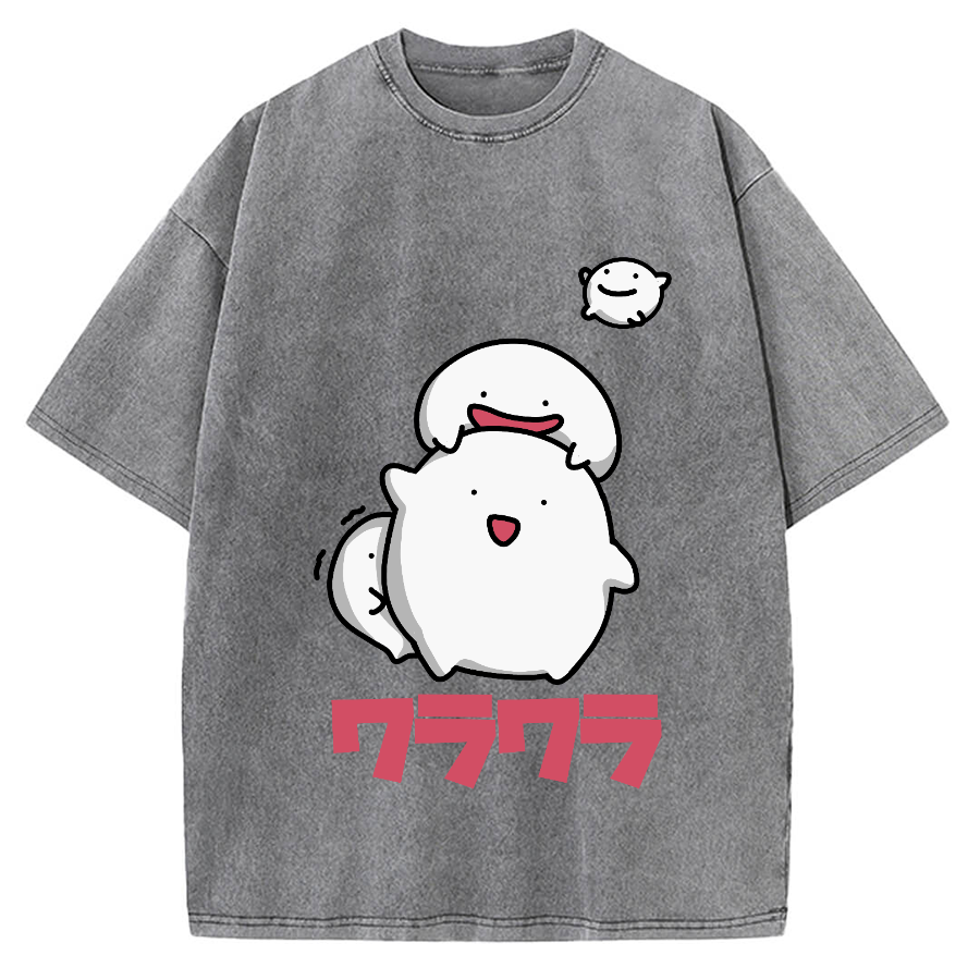 Walla Walla Japanese Spirit Vintage Washed T-shirt