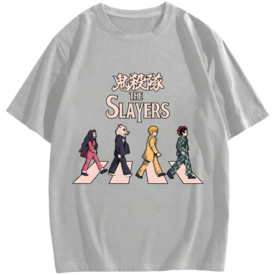 The Slayers Japanese Anime Kimetsu no Yaiba Cotton casual T-shirt