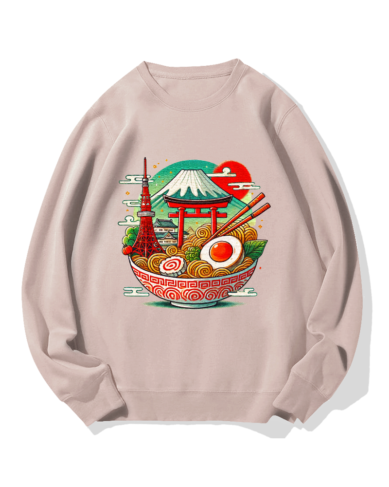 Tokyo Ramen Cotton Sweatshirt