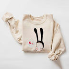 Yoshitomo Nara No Bunny Japan Art Print Graphic Sweatshirt
