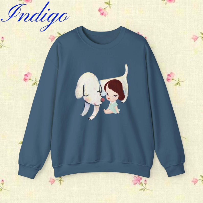 Yoshitomo Nara White Dog Sweatshirt
