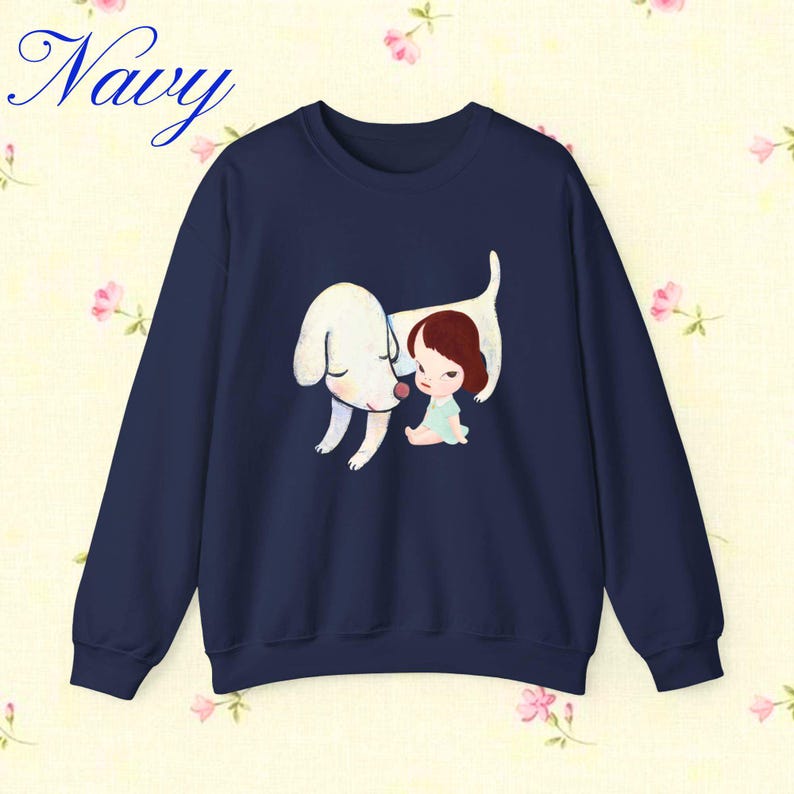 Yoshitomo Nara White Dog Sweatshirt