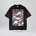 Japanese Oversize Acid Washed T-Shirt