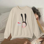 Yoshitomo Nara No Bunny Japan Art Print Graphic Sweatshirt