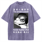 Frog Judge Vintage Washed T-shirt