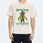 Wait I'm Too Excited Washed T-Shirt