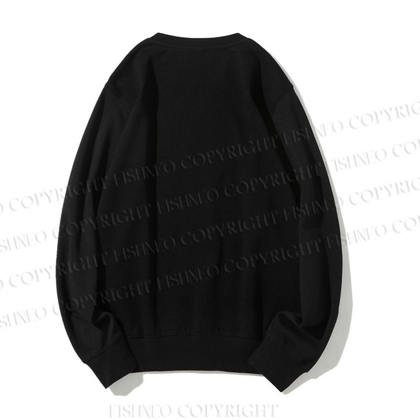 Unisex Sea Wave Casual Printed Sweatshirt