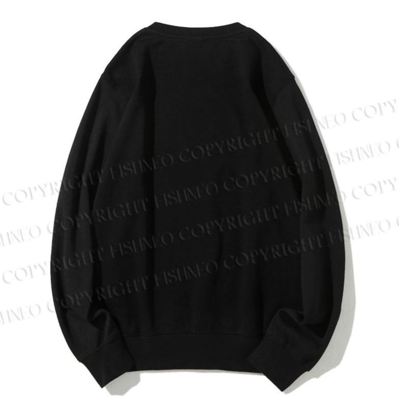 Unisex Casual Yayoi Kusama Cat Printed Sweatshirt