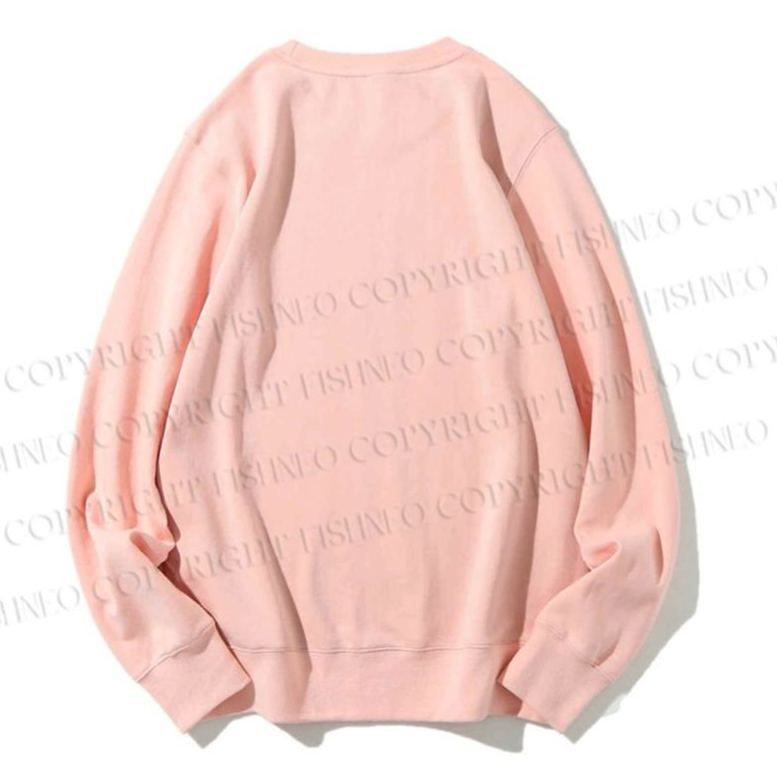 Unisex Casual Yayoi Kusama Cat Printed Sweatshirt