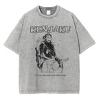 Unisex DARK SCHEMER Printed Washed Tee