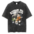 Unisex BE FEARLESS Printed Washed Tee