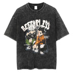 Unisex BE FEARLESS Printed Washed Tee