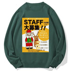 Santa Wanted Cotton Sweatshirt