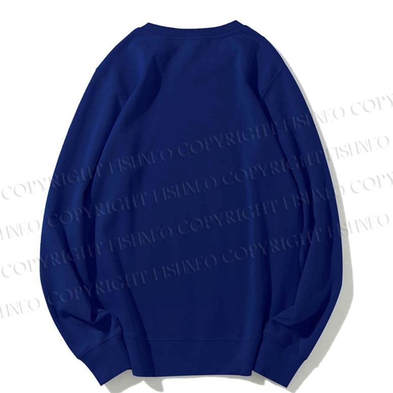 Unisex Vintage Bauhaus Design Printed Sweatshirt