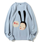 Unisex Yoshitomo Nara Printed Sweatshirt