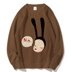 Unisex Yoshitomo Nara Printed Sweatshirt