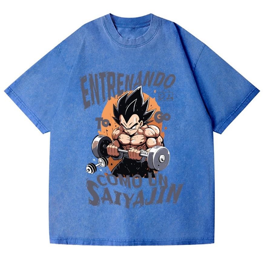 Fitness DB Vintage Wash Japanese Design T-Shirt