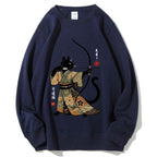 Japan Cat Archery Cotton Sweatshirt