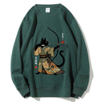 Japan Cat Archery Cotton Sweatshirt