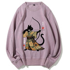 Japan Cat Archery Cotton Sweatshirt