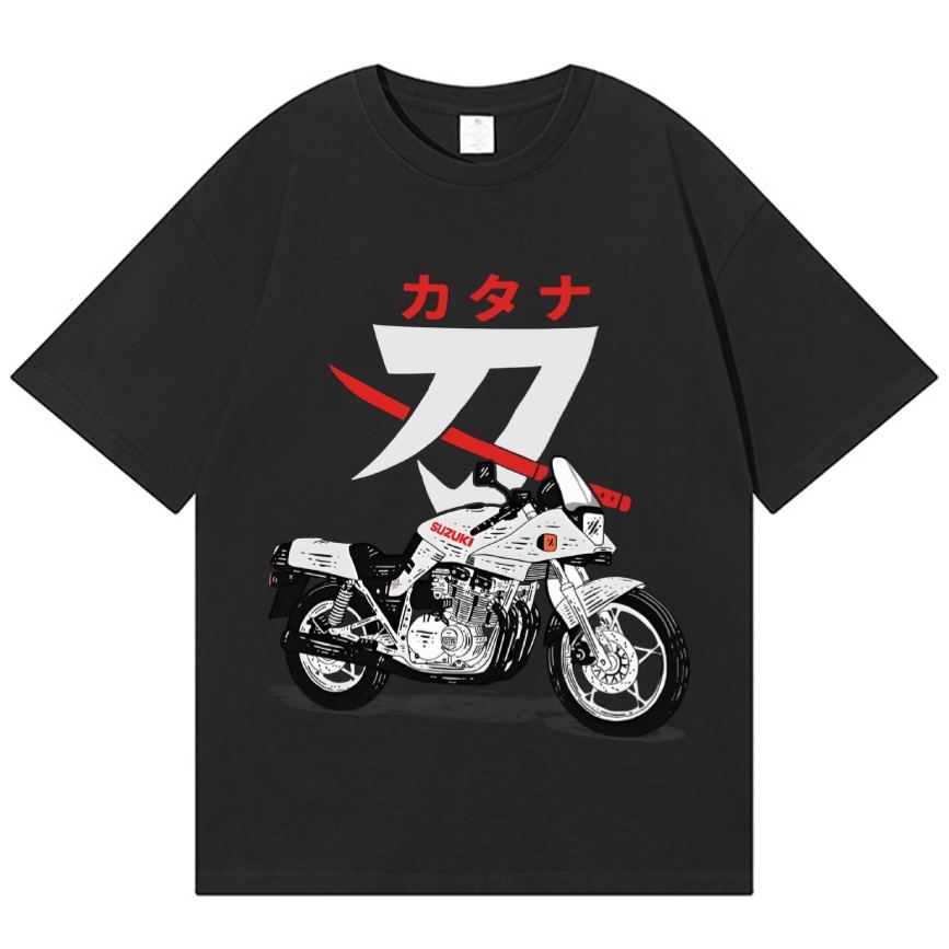 Unisex Classic Cotton Suzuki Japanese Style Printed T-shirt