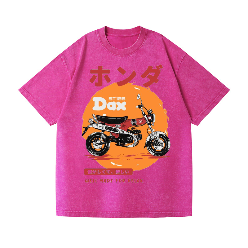 Honda CT125 Vintage Wash Japanese Design T-Shirt
