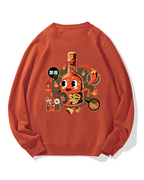 Bottle Devil Cotton Sweatshirt