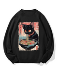 Ramen Cat Cotton Sweatshirt