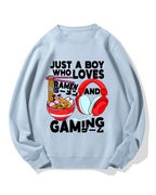 Ramen & Games Cotton Sweatshirt