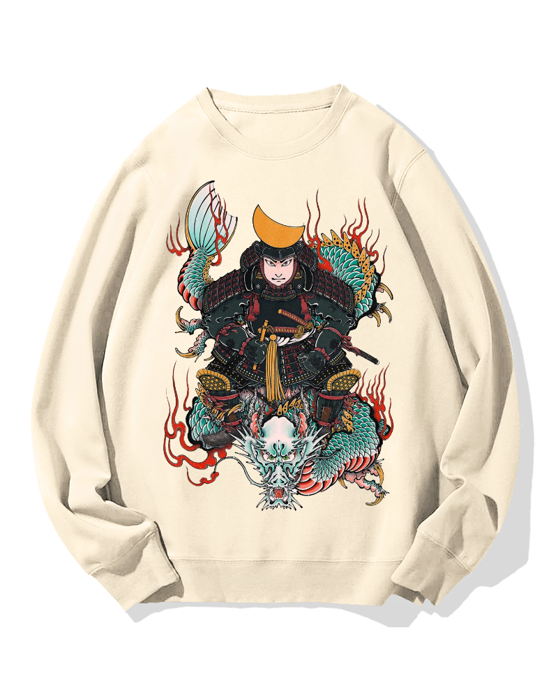 Japanese Samurai Cotton Sweatshirt