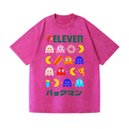 Pacman Vintage Wash Japanese Design T-Shirt