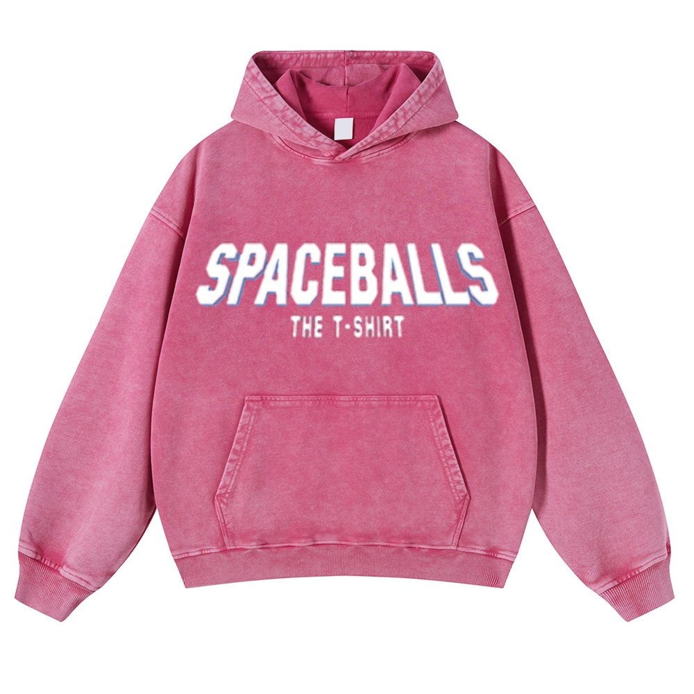 Spaceballs Vintage Washed Thick Cotton Hoodie