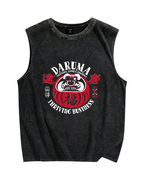 Daruma Vintage Distressed Washed Tank Top