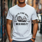 Tokyo Fire Dept Japanese Style Classic Tee