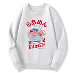 Lamian Noodles Food Art Cotton Pullover Sweatshirt