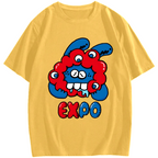 Cute rabbit EXPO Osaka 2025 Cotton casual T-shirt