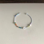 Kitten-themed colored bracelet