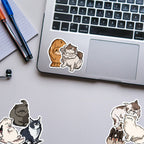 50 Meet The Kittens Stickers
