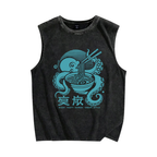 Christian Snowflake Washed Vest 2505001059