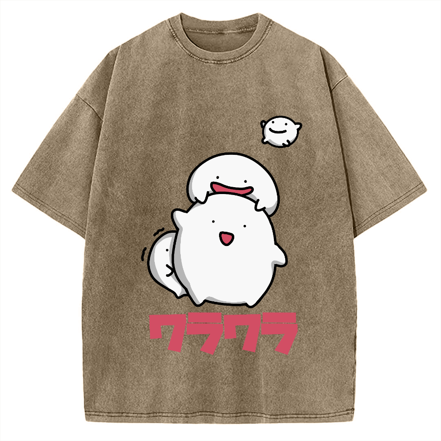 Walla Walla Japanese Spirit Vintage Washed T-shirt