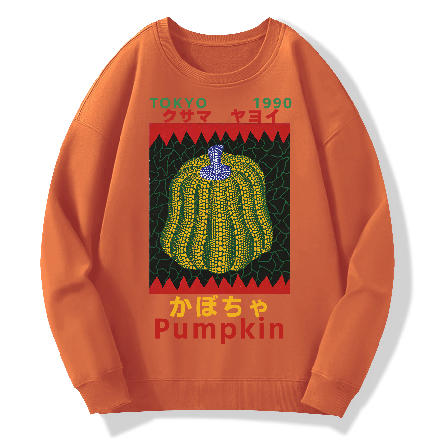 Tokyo Punpkin Geek Cotton Sweatshirt