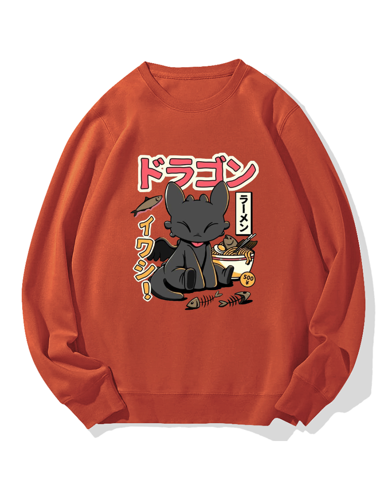 Dragon Ramen Cotton Sweatshirt
