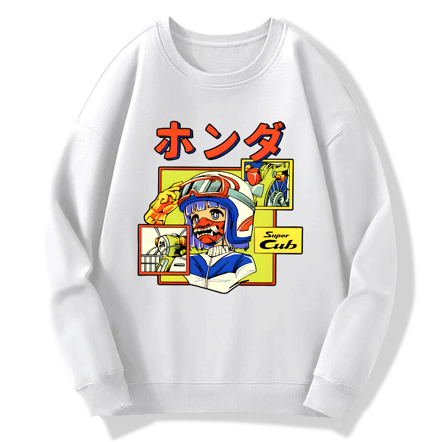 Super Baby Beast Cotton Pullover Sweatshirt
