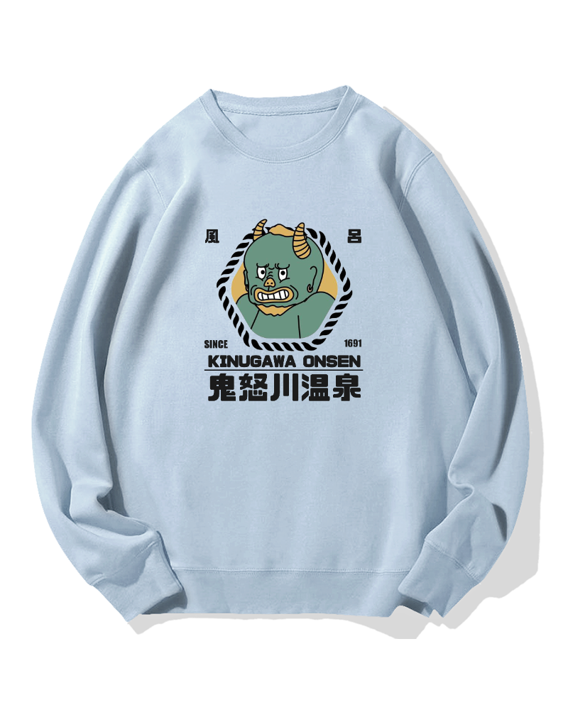 Kinugawa Onsen Cotton Sweatshirt