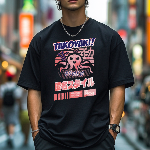 Osaka Takoyaki Octopus Japanese Style Classic Tee