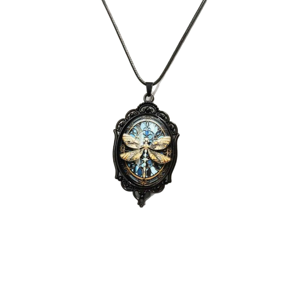 Vintage Dragonfly Necklace
