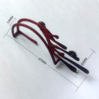 Halloween Lava Wine Red Earrings